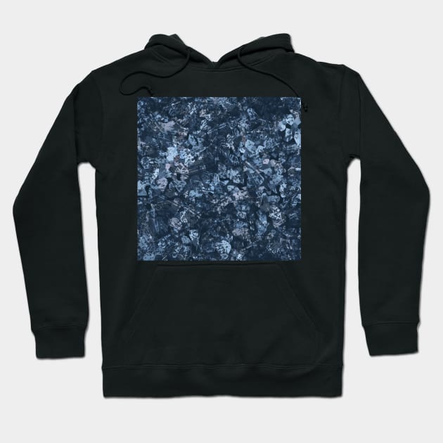 Rocks and Fern Texture Hoodie by CreativeFit